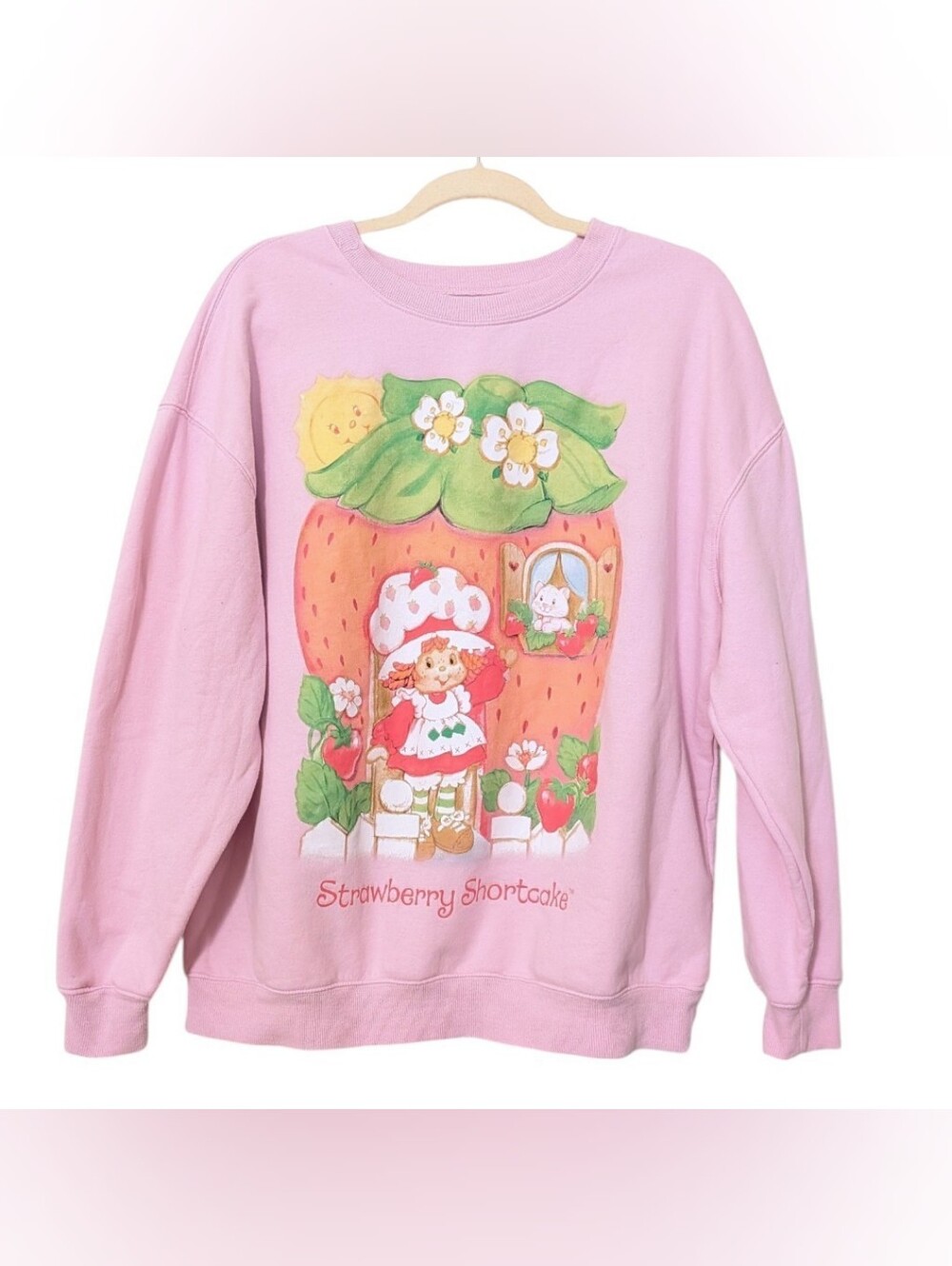 Pink Strawberry Shortcake Sweatshirt